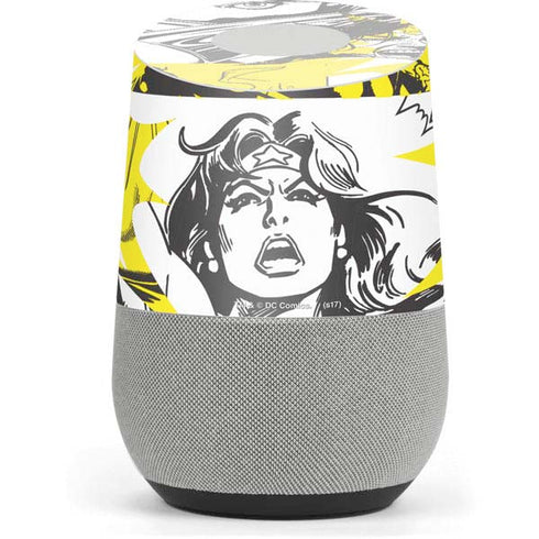 DC Comics Wonder Woman Vintage Comic Art Google Home Skin